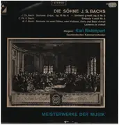 LP - J. Ch. Bach / C. Ph. E. Bach / W. F. Bach - Sinfonie g-moll / Sinfonie h-moll a.o.