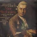 LP - J. Chr. Bach - Vier Sinfonien: g-moll / Es-dur / B-dur / D-dur