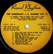 LP - J. E. Mainer - The Legendary J. E. Mainer: Volume 4