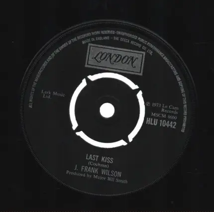J. Frank Wilson - Last Kiss