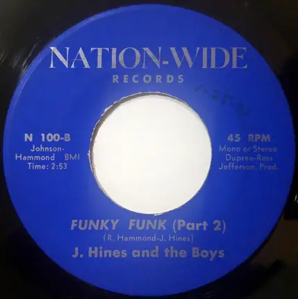 J. Hines & The Boys - Funky Funk