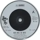 7inch Vinyl Single - J. J. Barrie - Boys Will Be Boys - Silver injection