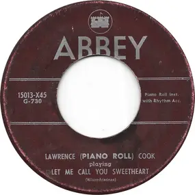 J. Lawrence Cook - Let Me Call You Sweetheart / Red Hot Mama