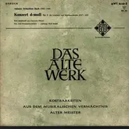 J. S. Bach - Konzert D-Moll Nr.1 fuer Cembalo u. Streichorchester, BWV 1052