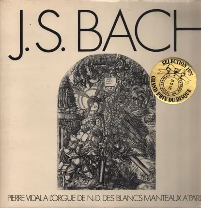 J. S. Bach - Pierre Vidal À L'Orgue De N-D Des Blancs Manteaux À Paris