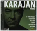 Double CD - J. Strauss / Cherubini / Rossini / Verdi / Mascagni / Puccini - Karajan: Maestro Nobile