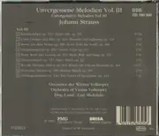 CD - J. Strauss Jr. - Unvergessene Melodien Vol. III