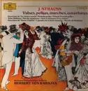 LP - J. Strauss Sr. - J. Strauss Valses, Polkas, Marches, Ouvertures - Gatefold Sleeve