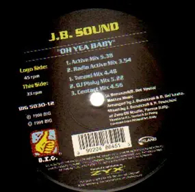J.B. Sound - Oh Yeah Baby