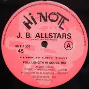 J. B. Allstars - I Like It Like That