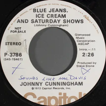J.C. Cunningham - California Old Time Song