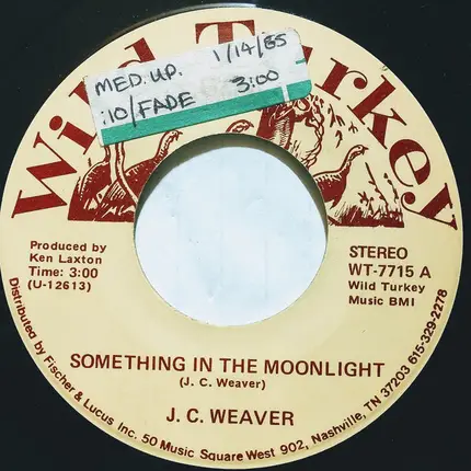 J.C. Weaver - Something In The Moonlight