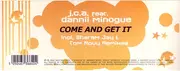 12inch Vinyl Single - J.C.A. - Come And Get It