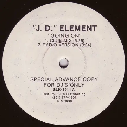 J.D. - Going On