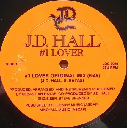 J.D. Hall - #1 Lover