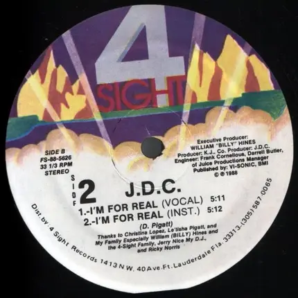 J.D.C. - Live And Down