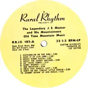 LP - J.E. Mainer's Mountaineers - Old Time Mountain Music