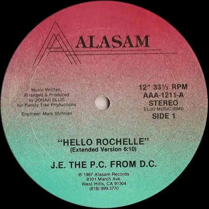 J.E. The P.C. From D.C. - Hello Rochelle