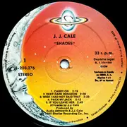 LP - J.J. Cale - Shades