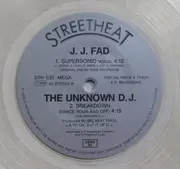 12inch Vinyl Single - The J.J. Fad / Unknown DJ - Supersonic Remix / Another Hoe / Breakdown (Dance Your Ass Off) - Clear Vinyl