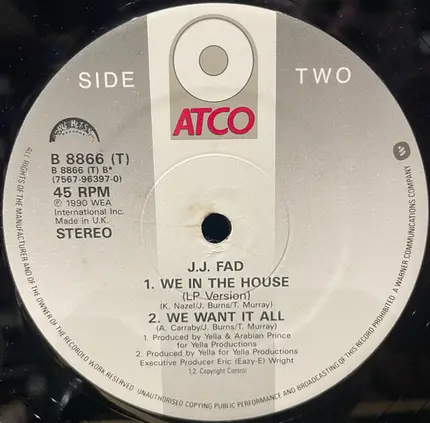 J.J. Fad - We In The House
