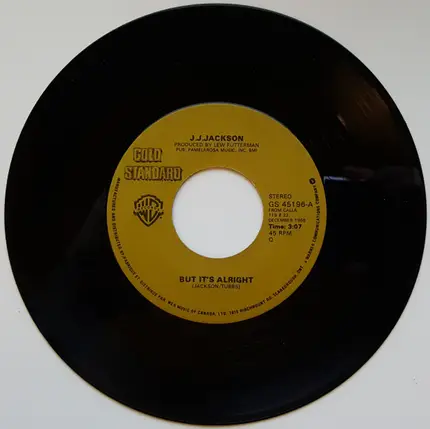 J.J. Jackson - But It's Alright / Four Walls (Three Windows And Two Doors)