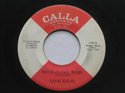 J.J. Jackson - Boogaloo Baby