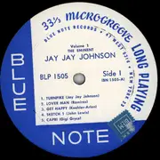 LP - J.J. Johnson - The Eminent Jay Jay Johnson Volume 1 - Mono