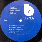 LP - J.J. Johnson - The Eminent Jay Jay Johnson Volume 1