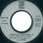 7inch Vinyl Single - J.J. Lionel - La Danse Des Petits Chats