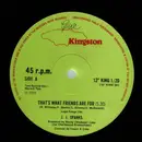 LP - J.J. Sparks, Wadada Orchestra - That's What Friends Are For / Vision (That's What Friends Are For