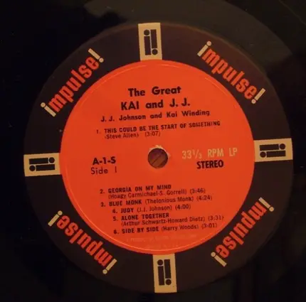 J.J. Johnson & Kai Winding - The Great Kai & J. J.