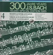 Double LP - J.S. Bach - Nikolaus Harnoncourt , Gustav Leonhardt - Weihnachtskantaten • Christmas Cantatas • Cantates de Noël: BWV 57, 63, 110, 133 - DMM / Gatefold