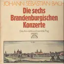 Double LP - J.S.Bach - Die sechs Brandenburgischen Konzerte; André, Das Ars rediviva Ensemble Prag