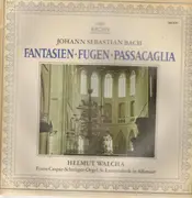 LP - J.S.Bach - Fantasien - Fugen - Passacaglia (Helmut Walcha) - Gatefold