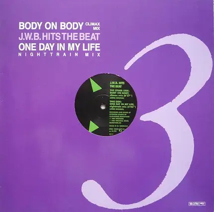 J.W.B. Hits The Beat - One Day In My Life / Body On Body