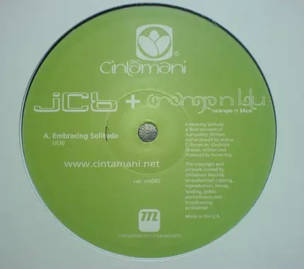 JCB / Orange N Blue - Embracing Solitude