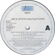 12inch Vinyl Single - Jam & Spoon Feat. Plavka - Right In The Night (Fall In Love With Music)