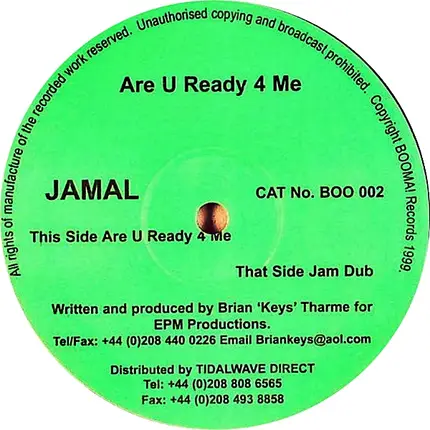 Jamal - Are U Ready 4 Me