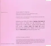 CD Single - James - I Know What I'm Here For