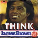 7inch Vinyl Single - James Brown - Think / Something - RARE BEATLES COVER ON B-SIDE