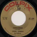 7inch Vinyl Single - James Darren - Conscience / Dream Big