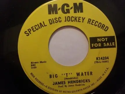 James Hendricks - California's Fine / Big 'T' Water