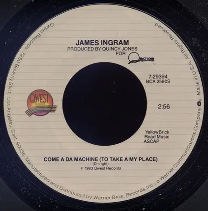 James Ingram - Yah Mo B There