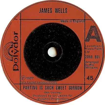 James Wells - Parting Is Such Sweet Sorrow