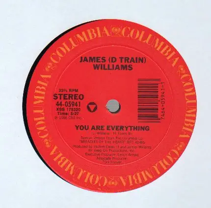 James (D Train) Williams - You Are Everything