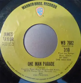 James Taylor - One Man Parade