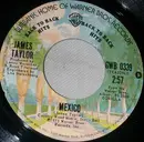 7inch Vinyl Single - James Taylor - Mexico / How Sweet It Is To Be Loved By You