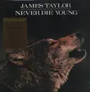 LP - James Taylor - Never Die Young - 180gr./Insert/ White & Black Marbled Vinyl