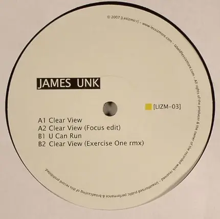 James Unk - Clear View